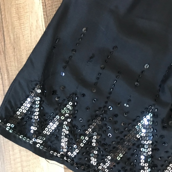 Silk beaded top, size small - Picture 6 of 8